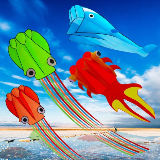 Надувной аттракцион Octopus Kite Octopus Green