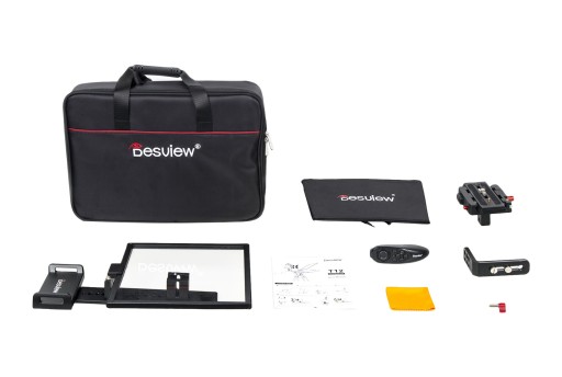 Teleprompter Desview T12 walizka i pilot