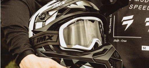 ОЧКИ IMX Racing Mud ЧЕРНЫЕ CROSS ENDURO 1 СТЕКЛО