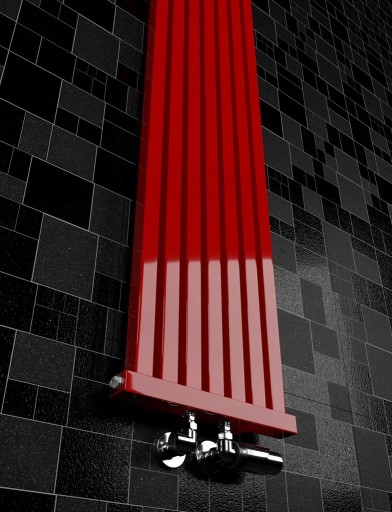 Декоративный радиатор Aqua 180x46 Red 846W