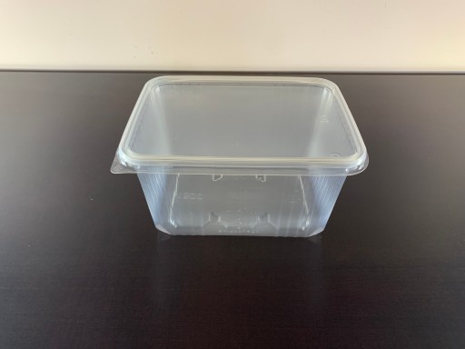 POJEMNIK PROSTOKĄTNY 1500ml PP 50szt + pokrywka