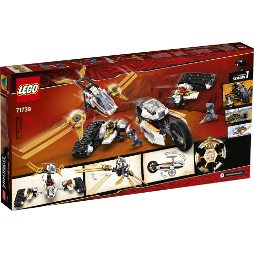 LEGO NINJAGO 71739 — Ультразвуковой автомобиль