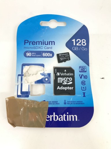Verbatim MICRO SDXC ПРЕМИУМ UHS-I 128 ГБ