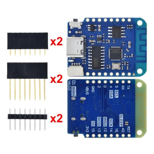 D1 Mini ESP8266 V4.0 4 МБ USB C WiFi модуль Arduino