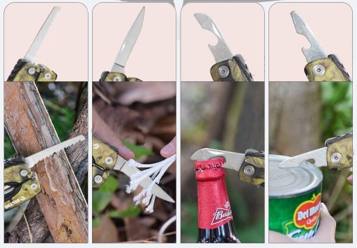 SURVIVAL Camo LEAF Универсальные комбинированные плоскогубцы 12 в 1 MUL5