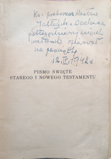 Святая Библия Ветхого и Нового Завета, Библия Вуйки, 1935 г.