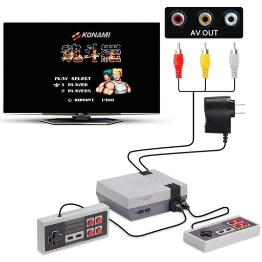 ТВ-ИГРА РЕТРО ТВ AV 620 ИГРОВАЯ КОНСОЛЬ 2x PAD MARIO ВИДЕОИГРЫ ИГРА