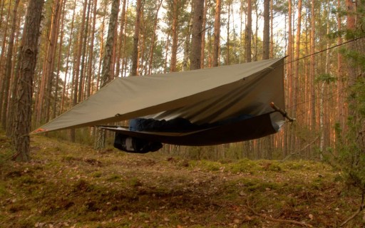 БУШМЕНСКИЙ ТЕРМО-БРЕЗЕНТ 2×3/оливковый походный лист