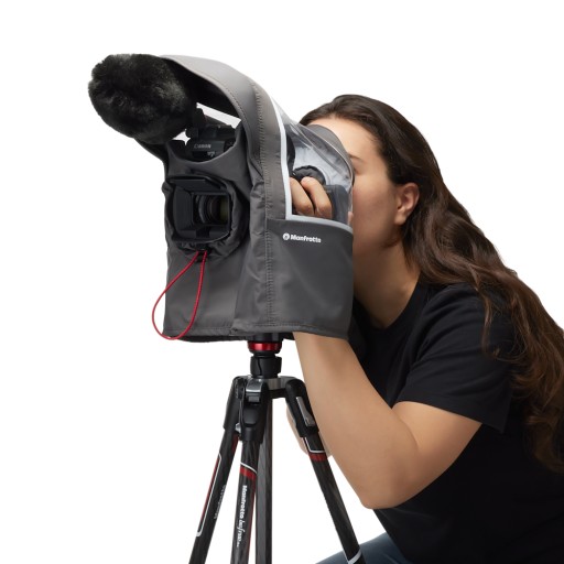 Osłona przeciwdeszczowa na kamerę Manfrotto Pro Light Cineshield S/M