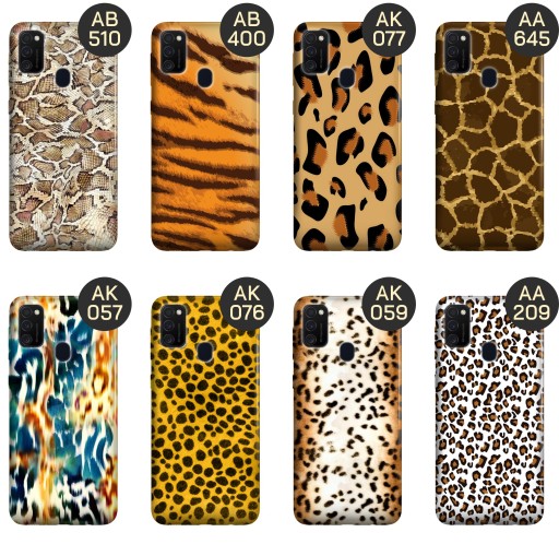 ETUI DO SAMSUNG GALAXY M21 WZORY CĘTKI ŁATKI OBUDOWA POKROWIEC CASE