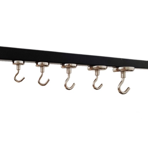 UCHWYT MAGNETYCZNY HACZYK 36x8mm MOCNY MAGNES, WIESZAK HUNTER, UDŹWIG 48KG