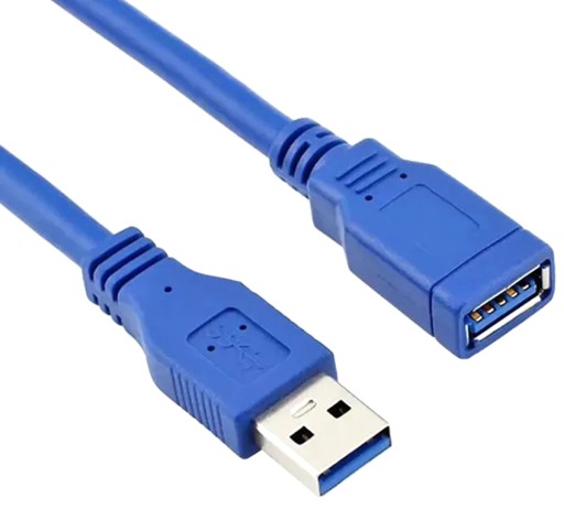 KP9A PRZEDŁUŻKA KABEL WTYK USB 3.0 1,5M EKRANOWANY