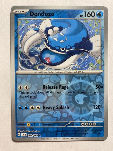 Scarlet & Violet reverse 061/198 Dondozo