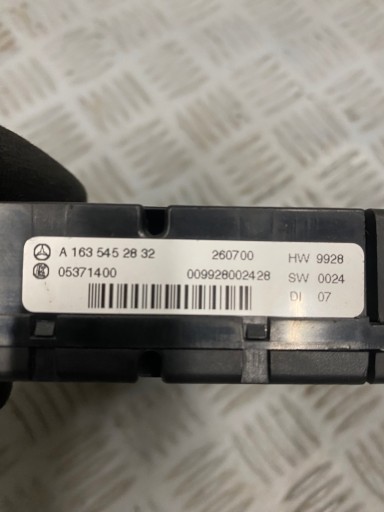 Moduł komfortu A1635452832 Mercedes ML w163