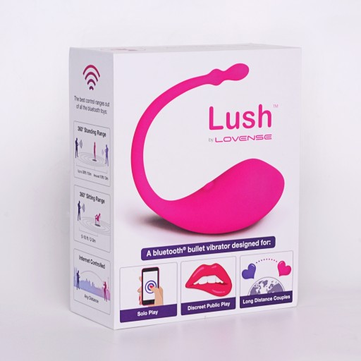 Виброяйцо Lovense Lush, управляемое через приложение