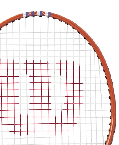 Wilson Tour 30 Badminton Racket, Orange/White