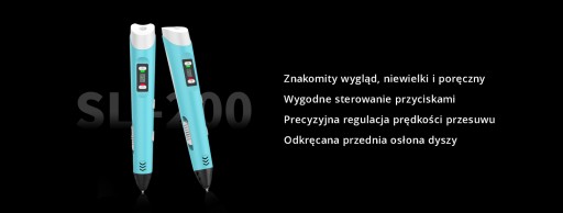 Волшебная 3D-ручка SUNLU SL-200 Синяя