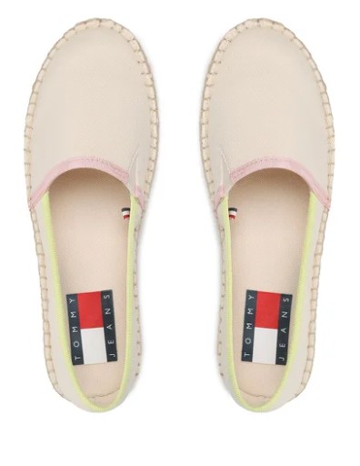 TOMMY JEANS ESPADRYLE DAMSKIE WSUWANE BEŻOWE 38 3P7G1*