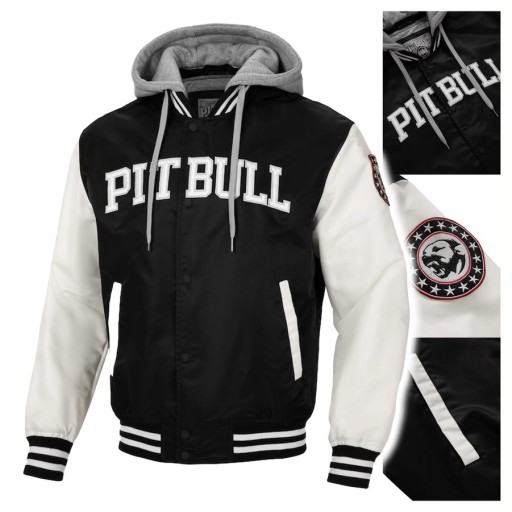 Kurtka wiosena przejściowa college bomber PIT BULL Falcon PitBull r.XXL