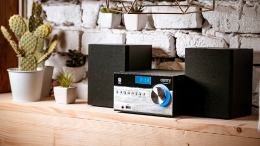 CAMRY CR 1173 CD BT FM вышка Серебристый