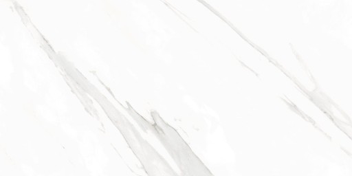 Плитка Luxury White из глянцевого белого мрамора 60x120