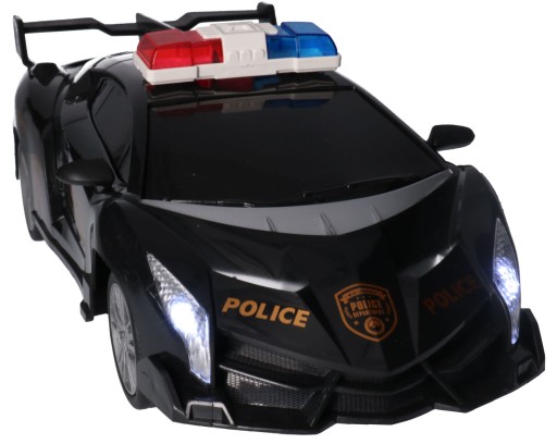 SPORTOWE AUTO STEROWANE NA RADIO POLICJA 4338