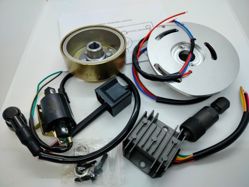 Zapłon WSK125, elektroniczny CDI WSK125,bezstykowy