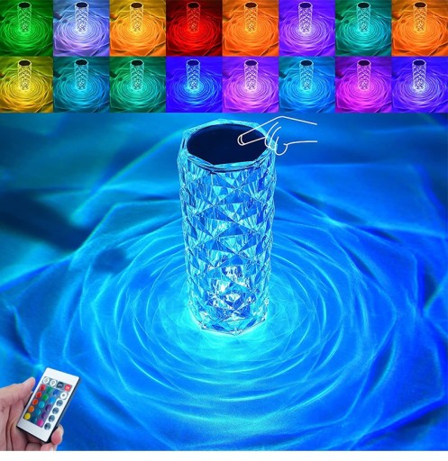 CRYSTAL TIKTOK RGB СВЕТОДИОДНЫЙ НОЧНИК БЕСПРОВОДНОЙ