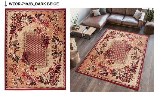 КОВРЫ TRADITION BCF 300x400 РАЗНЫЕ УЗОРЫ Бордовый