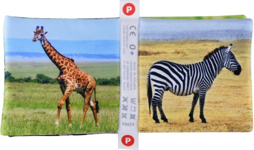 Мягкая развивающая книжка для малышей ZOO