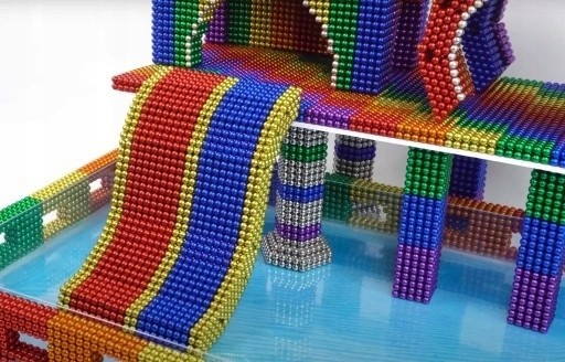 МАГНИТНЫЕ ШАРИКИ NEOCUBE РАДУГА 3 ММ, В КОРОБКЕ 1000 ШТ. Доставка из Польши
