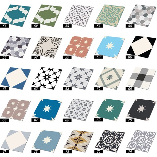 Panele winylowe samoprzylepne Geometryczne linie