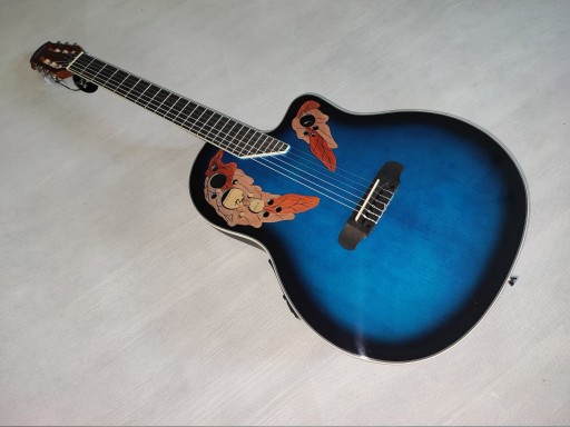 HARLEY BENTON HBO-850 BL ЭЛЕКТРОКЛАССИЧЕСКАЯ ГИТАРА