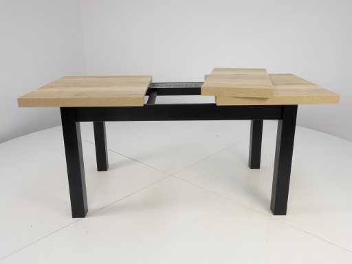 8 krzeseł skandynawskich + stół 80x140/180 cm
