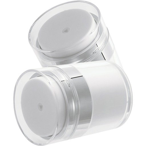 Nawilżający Pojemnik Beauty Cream Push 2 Szt
