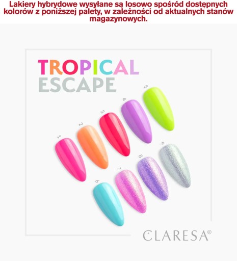 12x Claresa Set 10 Hybrid Lacrys Base Top