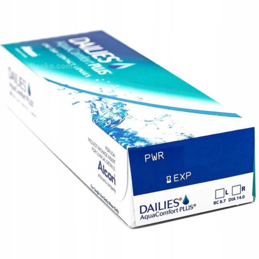 DAILIES AQUACOMFORT PLUS 10шт +2,75 8,7