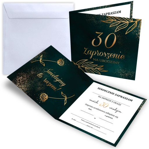 ПРИГЛАШЕНИЕ НА ДЕНЬ РОЖДЕНИЯ 30 БУТЫЛОК ЗЕЛЕНЫХ Z2