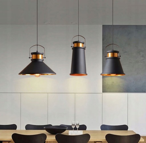 ПОДВЕСНОЙ СВЕТИЛЬНИК METAL LOFT ASTI AND EDISON GOLD RETRO