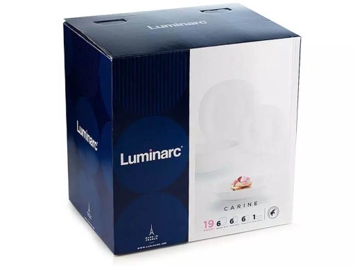 УЖИН НА 6 ЧЕЛОВЕК 19 ELM LUMINARC CARINE
