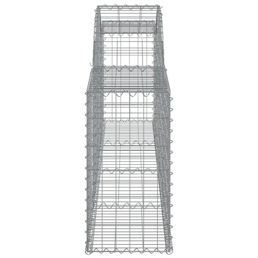 Габионная корзина арочная, 300х30х60/80 см, оцинкованное железо