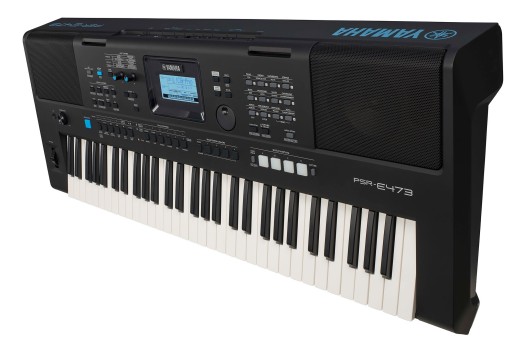 Yamaha PSRE473 keyboard + Athletic KB-6 + ława Kaline D-90 + słuchawki