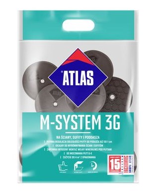 ГИПСОВАЯ КАРТА ATLAS M-SYSTEM 3G L100