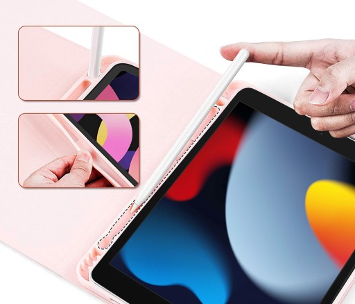 ЧЕХОЛ-КЛАВИАТУРА ДЛЯ APPLE IPAD 10.2 2021 GEN 9, РОЗОВЫЙ