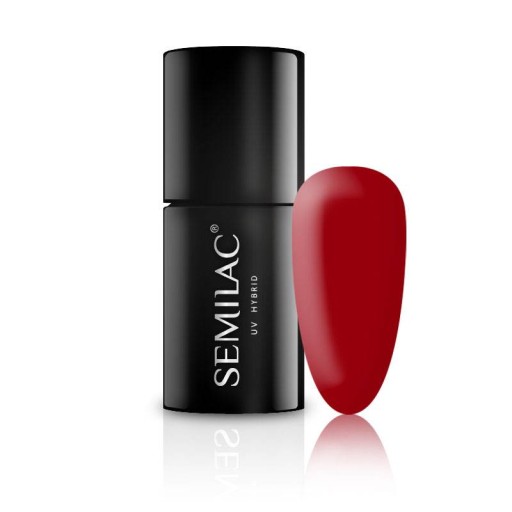 slay SEMILAC lakier hybrydowy 345 - Gorgeous Red