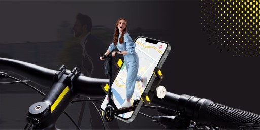 Uniwersalny uchwyt rowerowy XRIDER na telefon do roweru hulajnogi mocowany