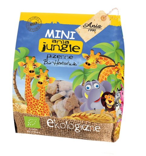 Печенье MINI Jungle для детей 100 г - Bio Ania