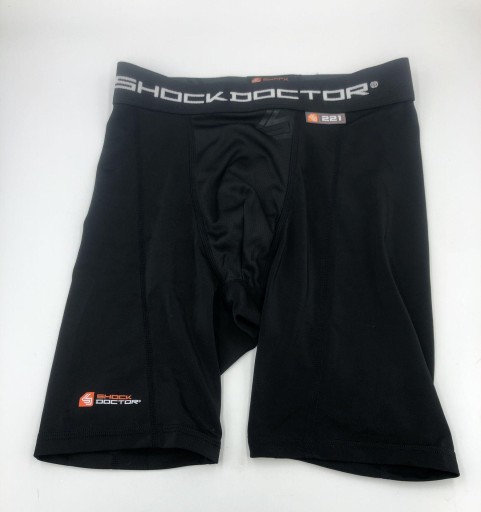 ШОРТЫ SHOCKDOCTOR XL PROTECTOR, ЧЕРНЫЕ, ДЛЯ МАЛЬЧИКОВ
