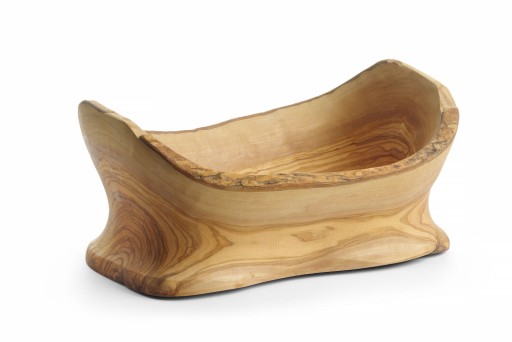 Miska dekoracyjna z drewna oliwnego HENDI (H)120mm