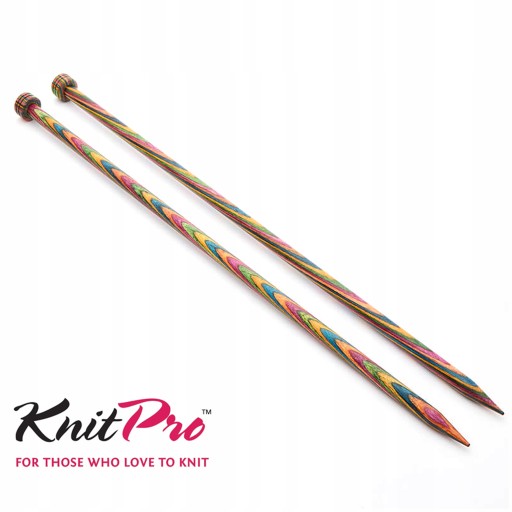 Прямые деревянные спицы KNITPRO 30см - 5,00мм.